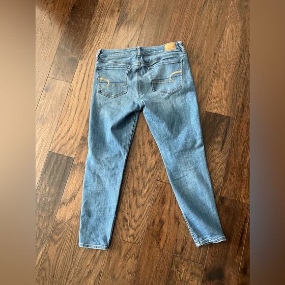 AE American Eagle Next Level Jegging Jeans SZ 8 Short - Picture 3 of 6
